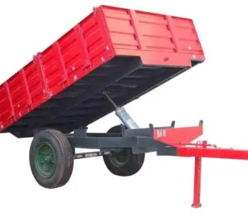 Tractor Tipping Trailer